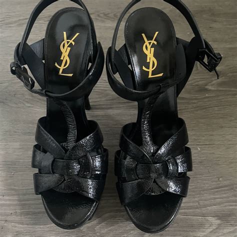 ysl tribute flat sandals replica|ysl tribute platform sandals.